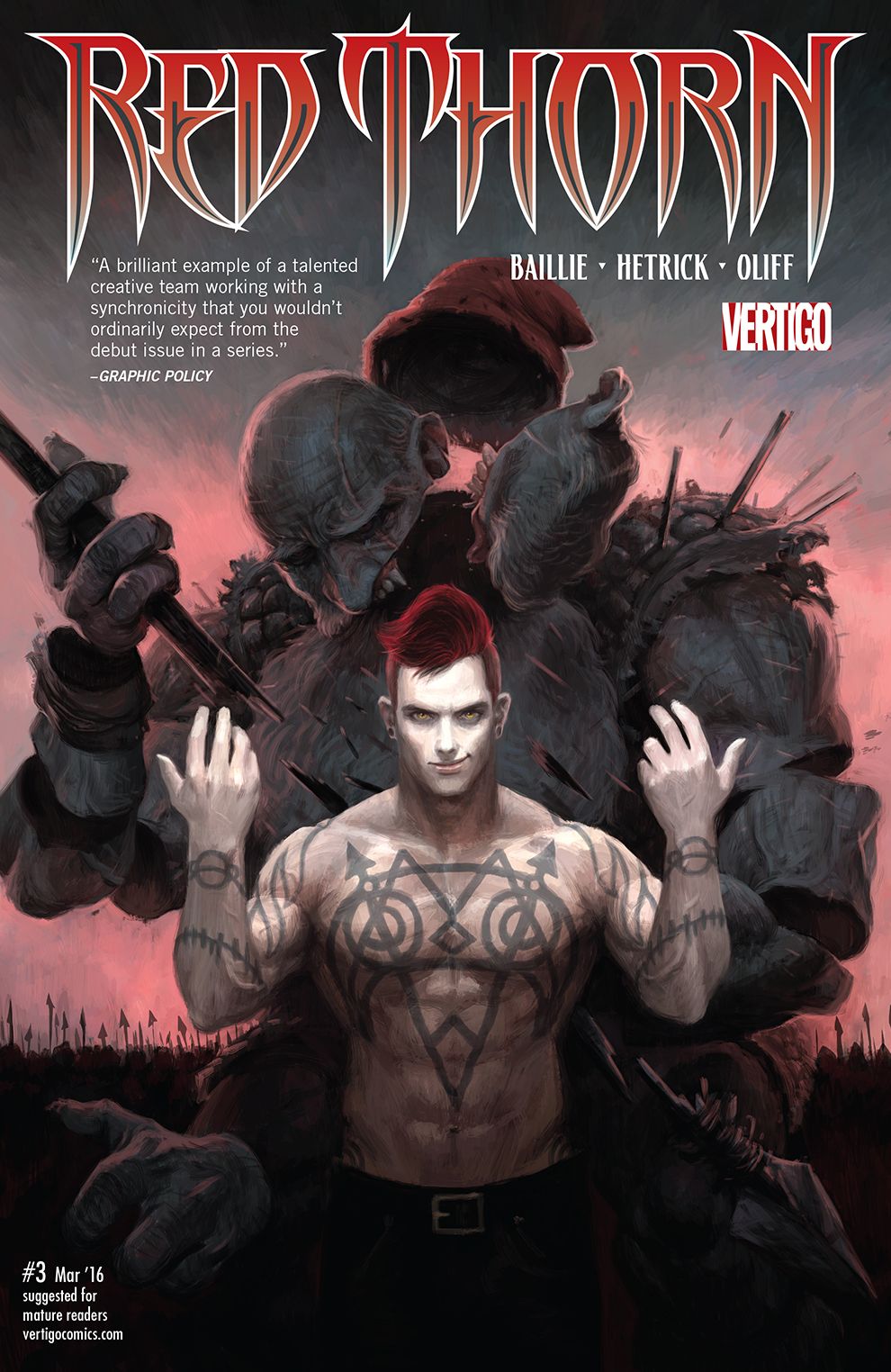 Red Thorn (2015-) #3 NOOK Comic with Zoom View