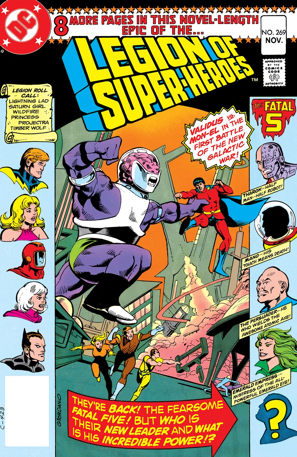 The Legion of Super-Heroes (1980-) #269