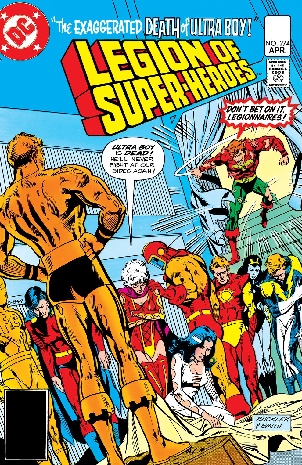 The Legion of Super-Heroes (1980-) #274