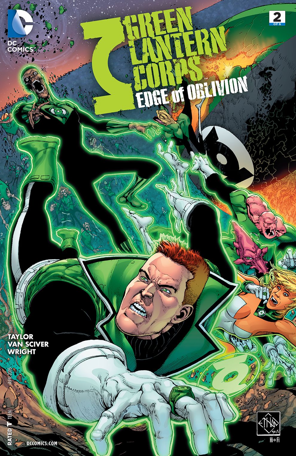 Green Lantern Corps: Edge of Oblivion (2015-) #2 (NOOK Comic with Zoom View)
