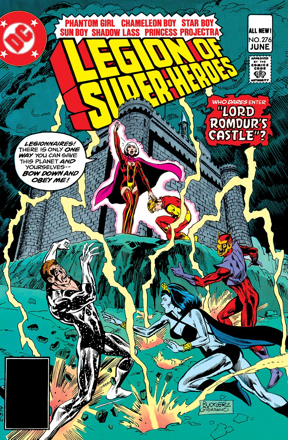 The Legion of Super-Heroes (1980-) #276