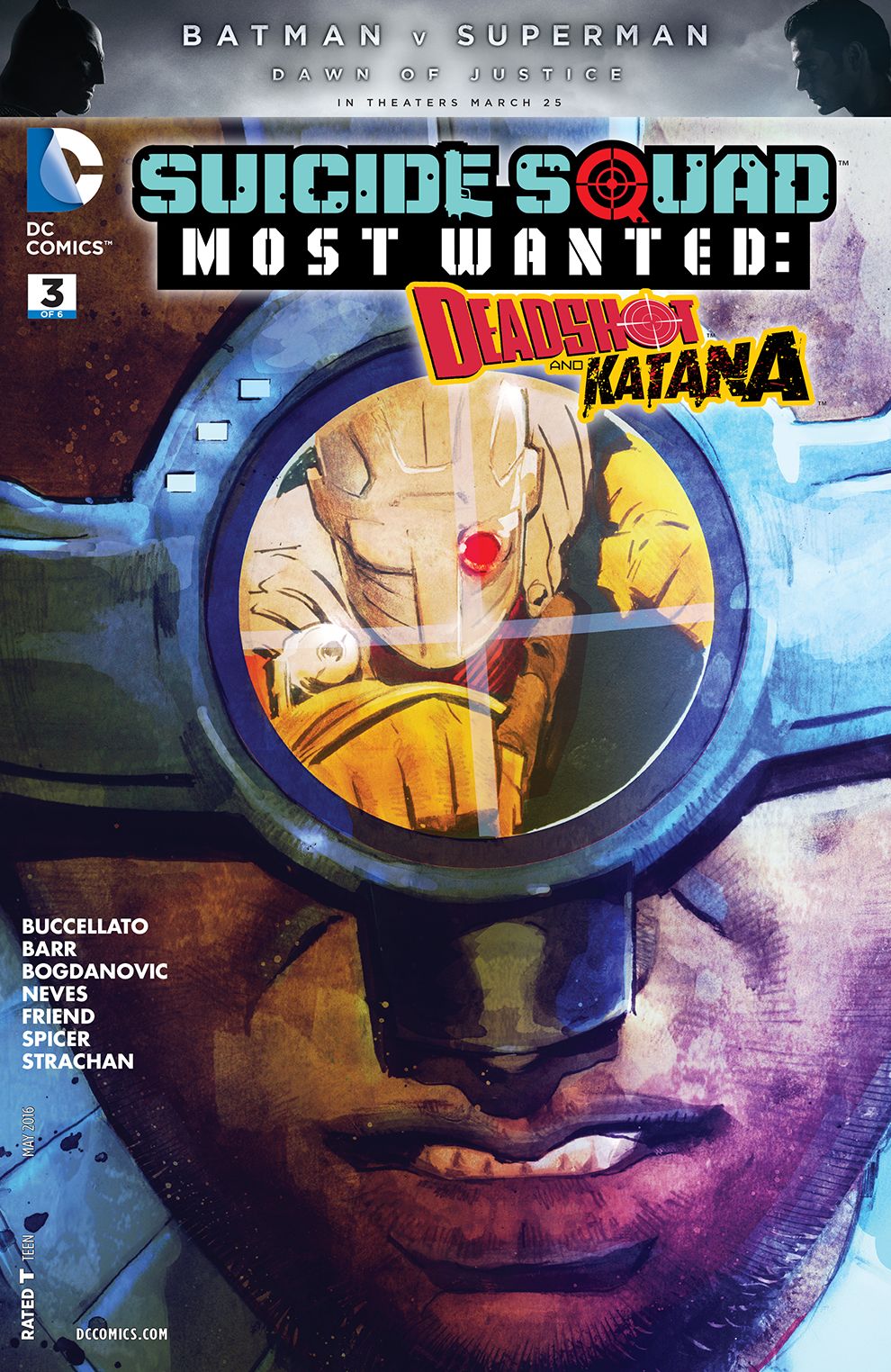 Suicide Squad Most Wanted: Deadshot and Katana (2016-) #3 (NOOK Comic with Zoom View)