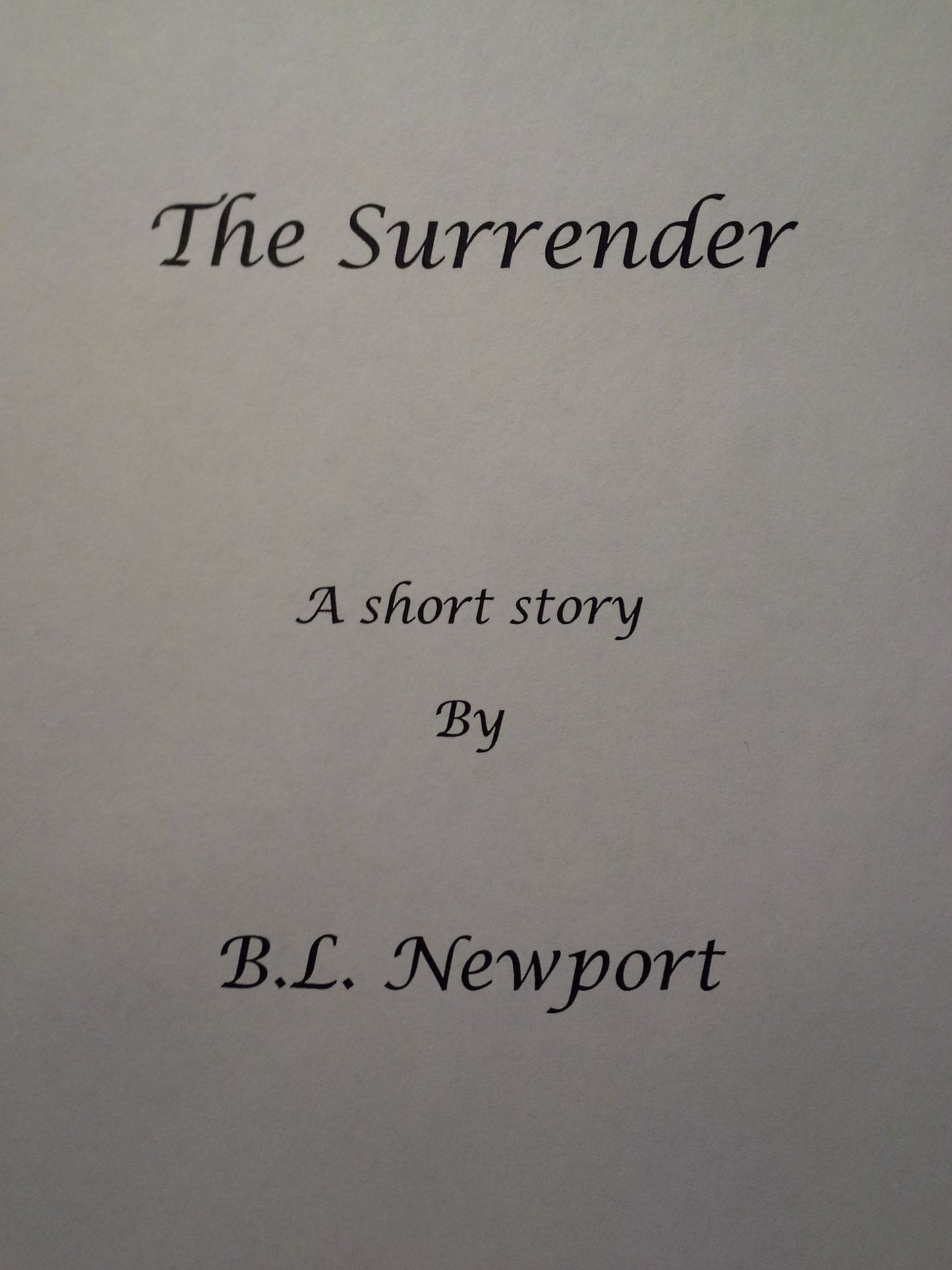 The Surrender