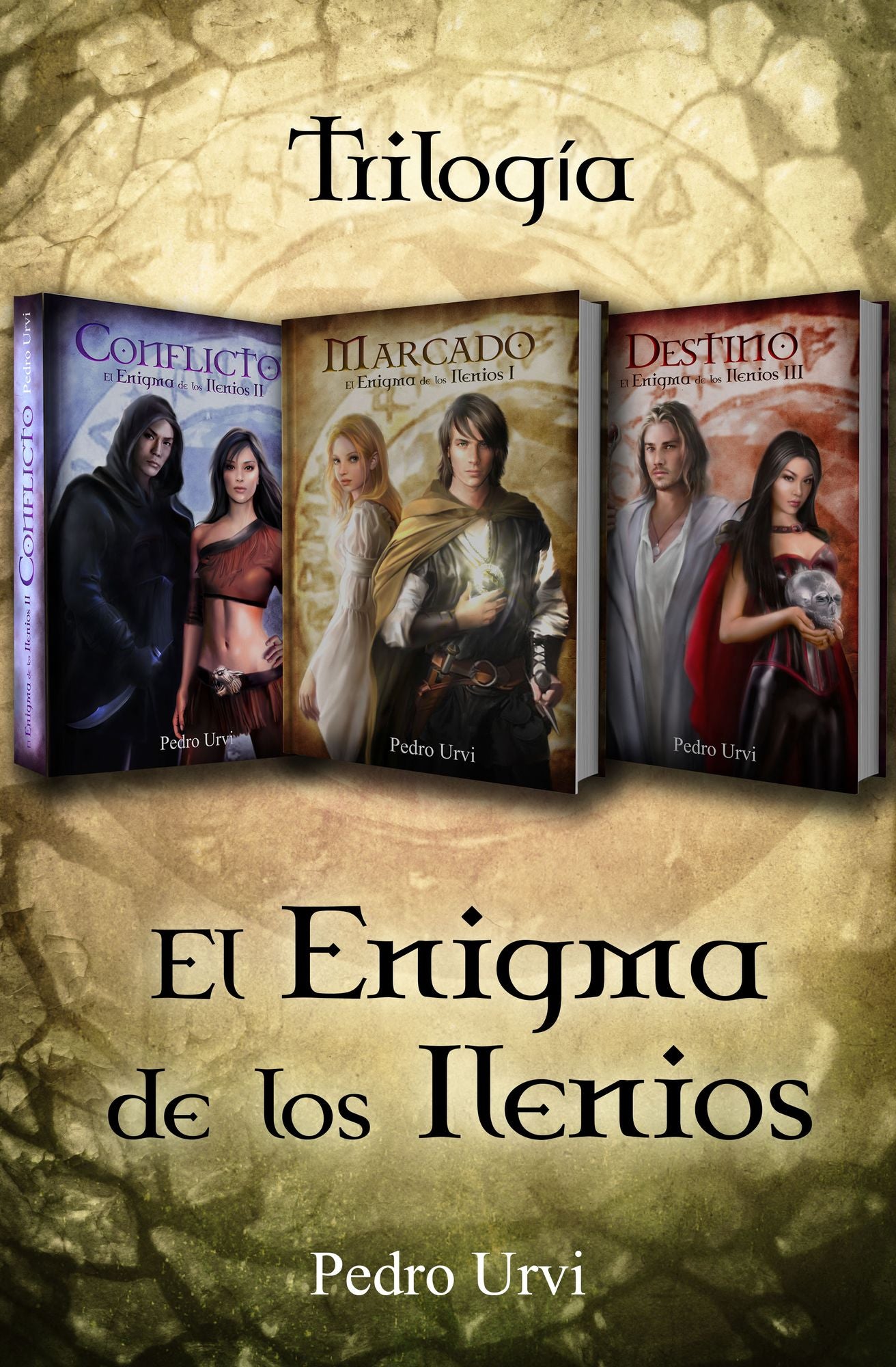 Trilogía El enigma de los Ilenios (Marcado, Conflicto, Destino)