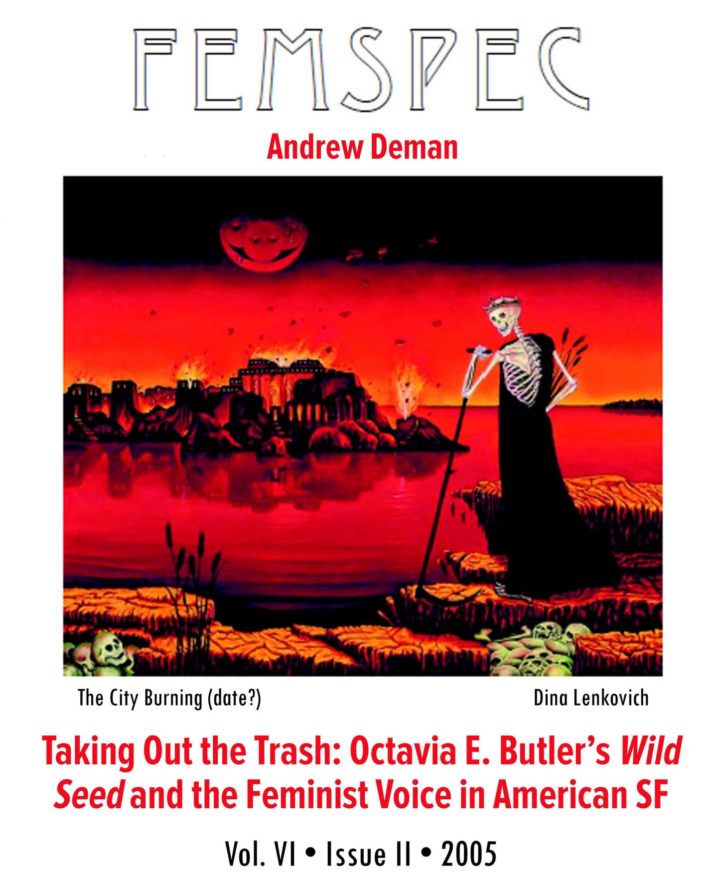 Taking Out the Trash: Octavia E. Butler's Wild Seed and the Feminist Voice in American SF, Femspec Issue 6.2