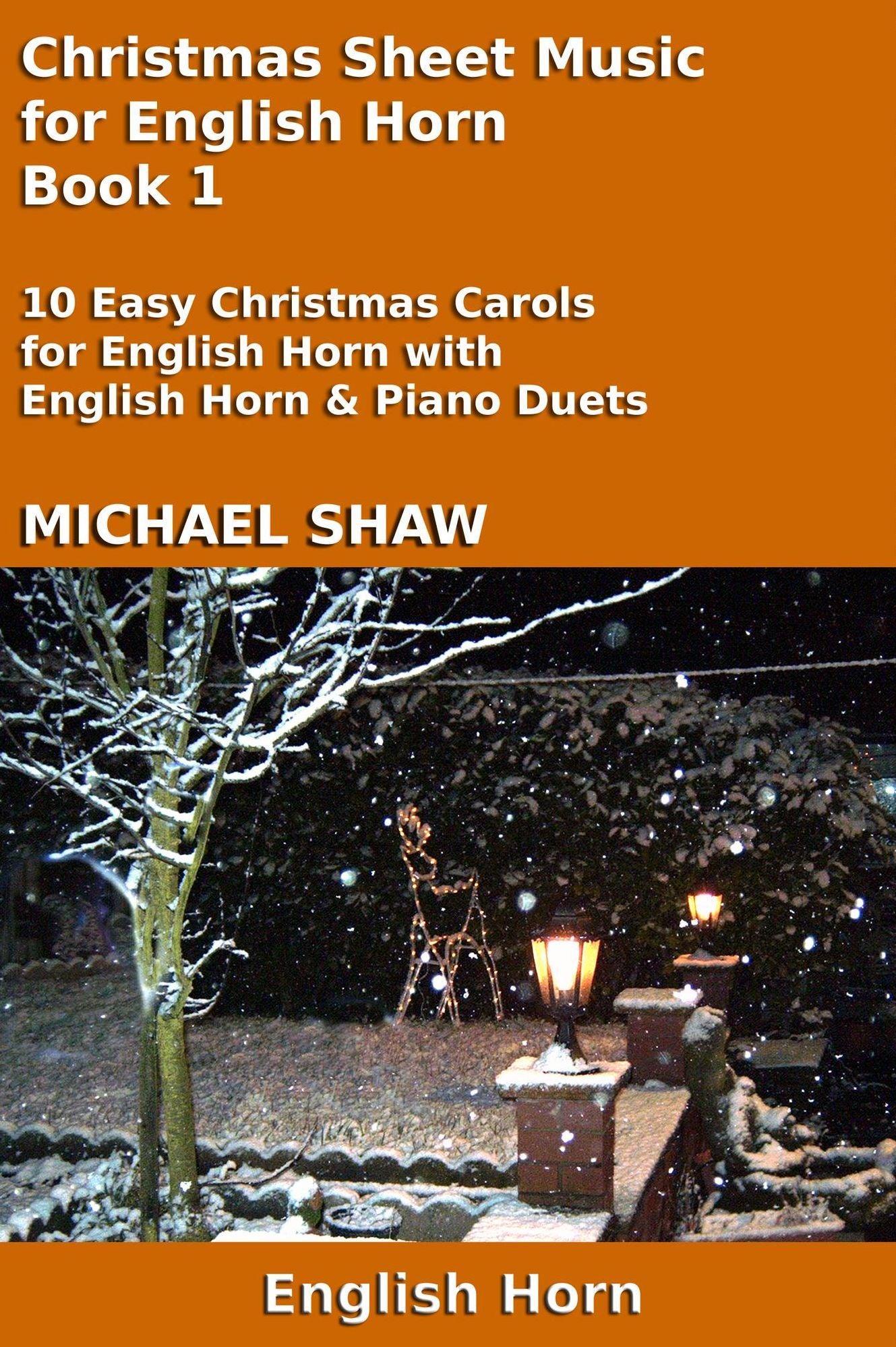 Christmas Sheet Music for English Horn: Book 1