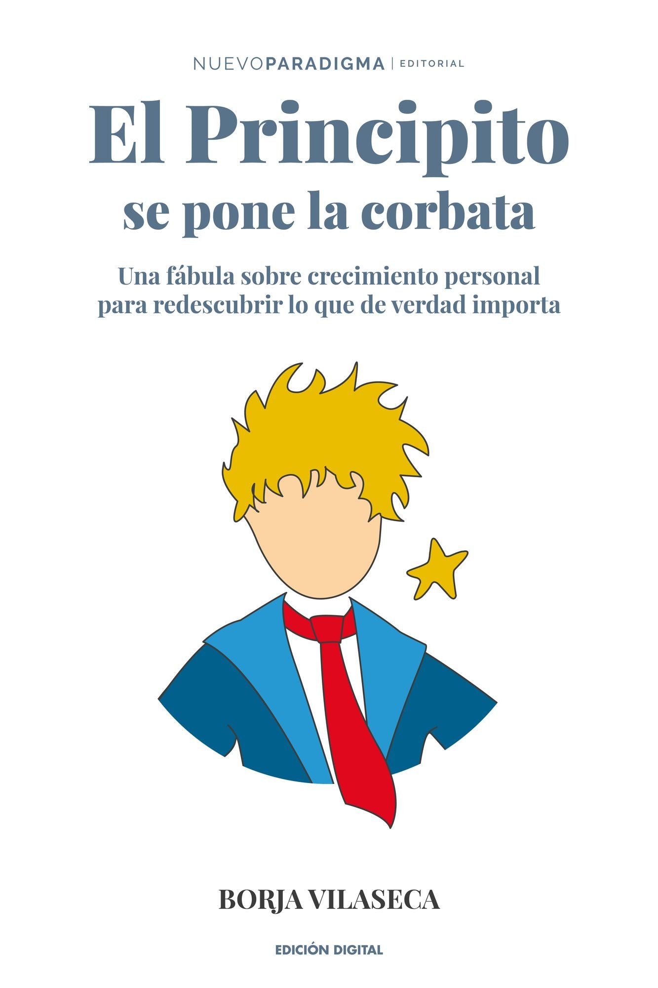 El principito se pone la corbata