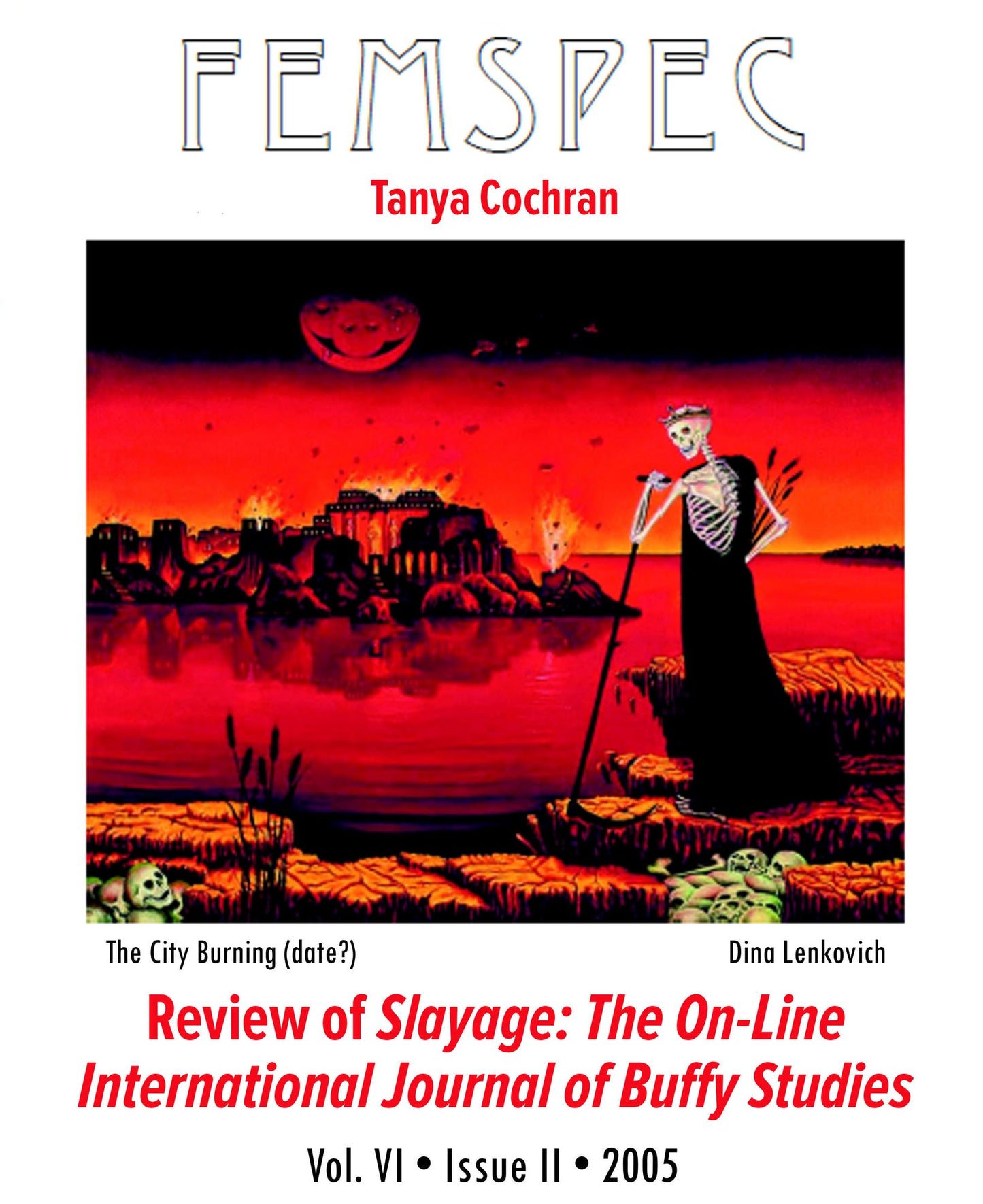 Review of Slayage: The On-line International Journal of Buffy Studies, Femspec Issue 6.2