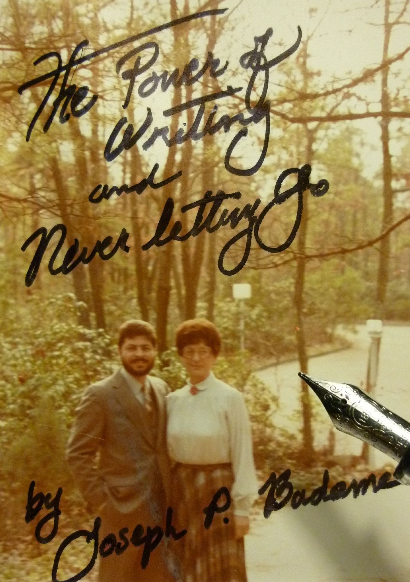 The Power of Writing and Never Letting Go