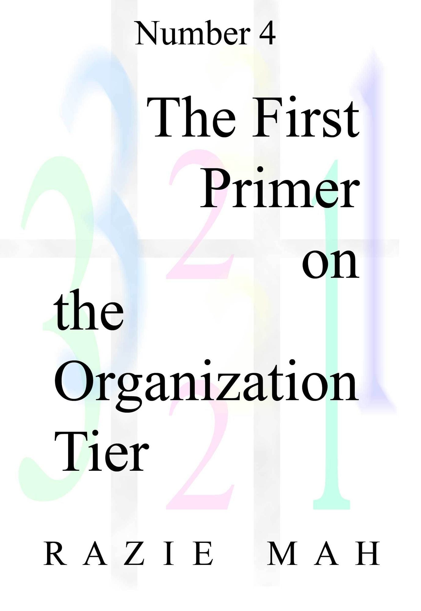 The First Primer on the Organization Tier