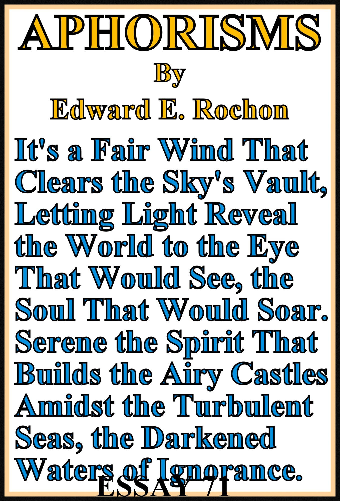 Aphorisms