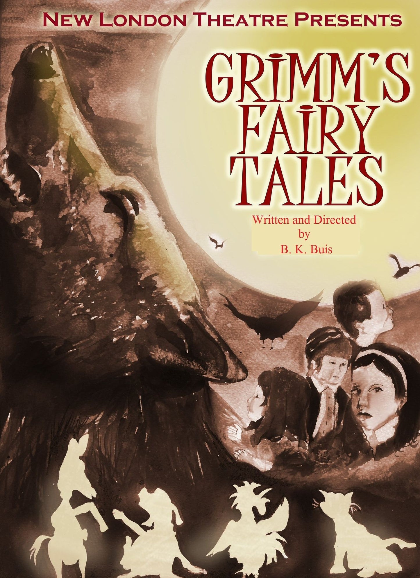Grimm's Fairy Tales: a stage play