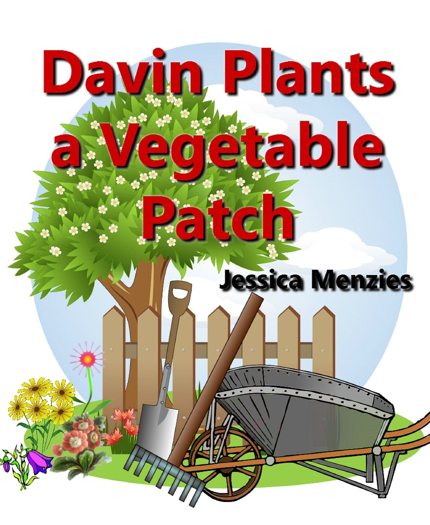 Davin Plants a Vegetable Patch