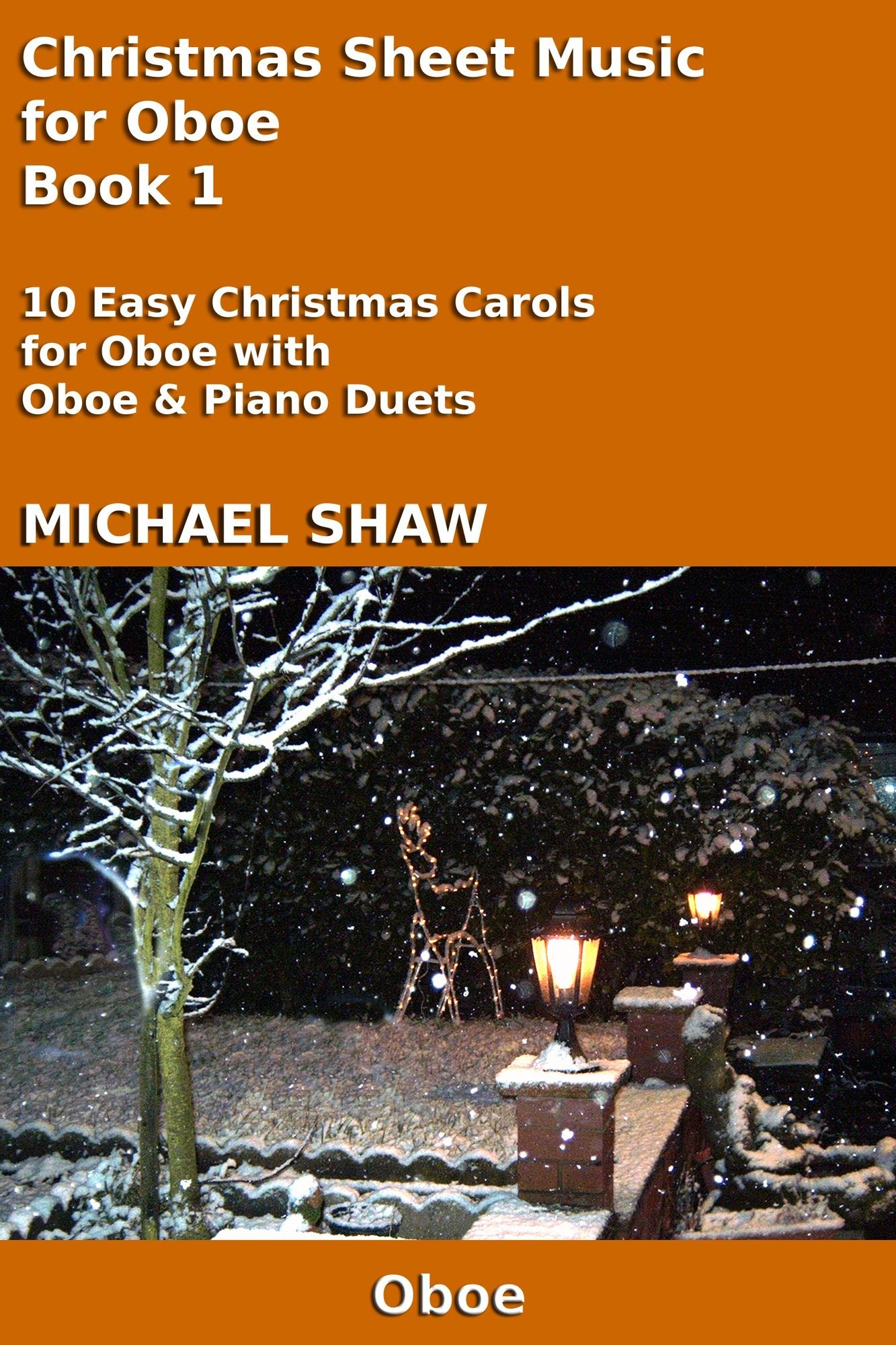 Christmas Sheet Music for Oboe Book 1