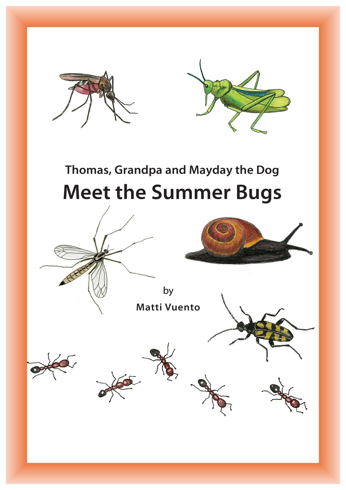 Thomas, Grandpa and Mayday the Dog Meet the Summer Bugs