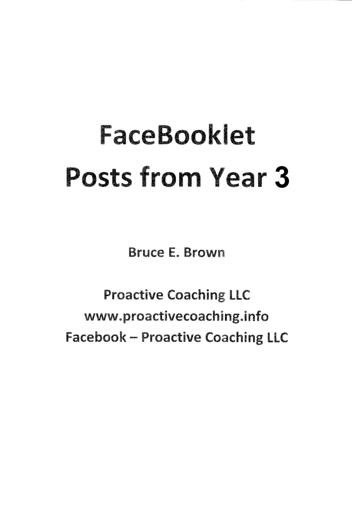 Facebooklet 3