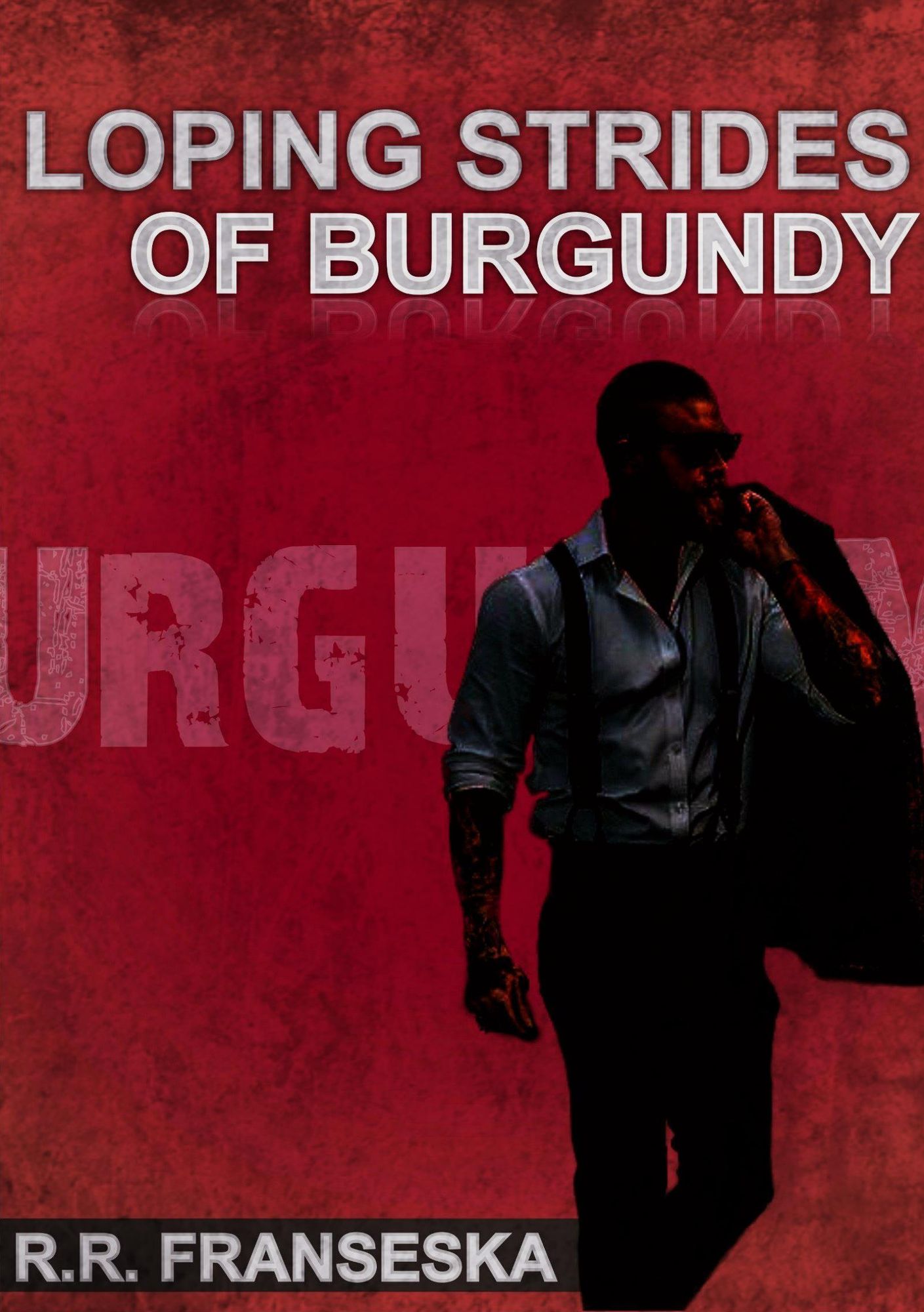 Loping Strides of Burgundy