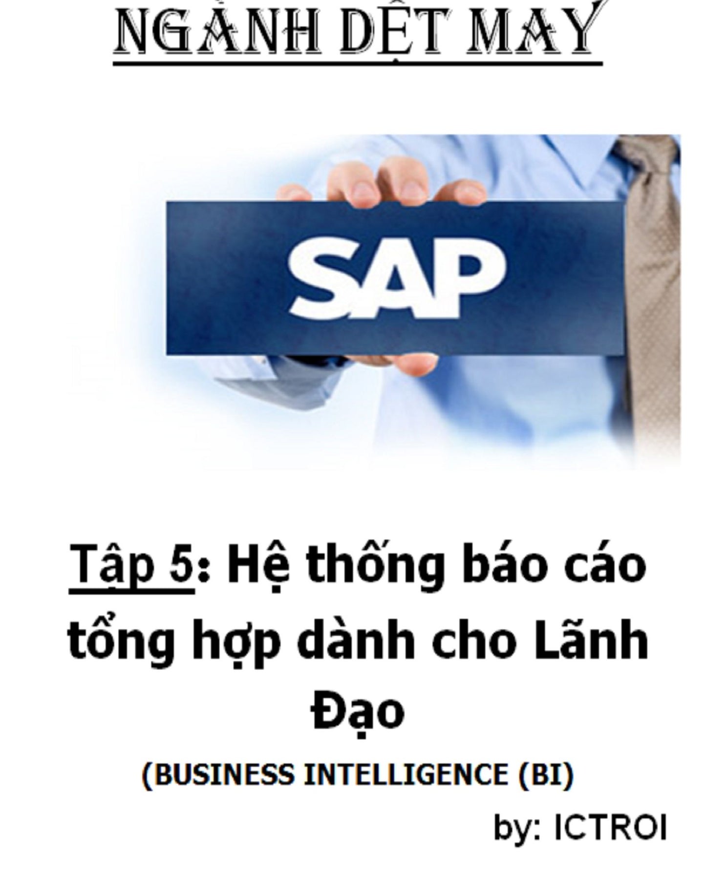 He thong bao cao tong hop danh cho Lanh Dao SAP AFS Nganh DET MAY