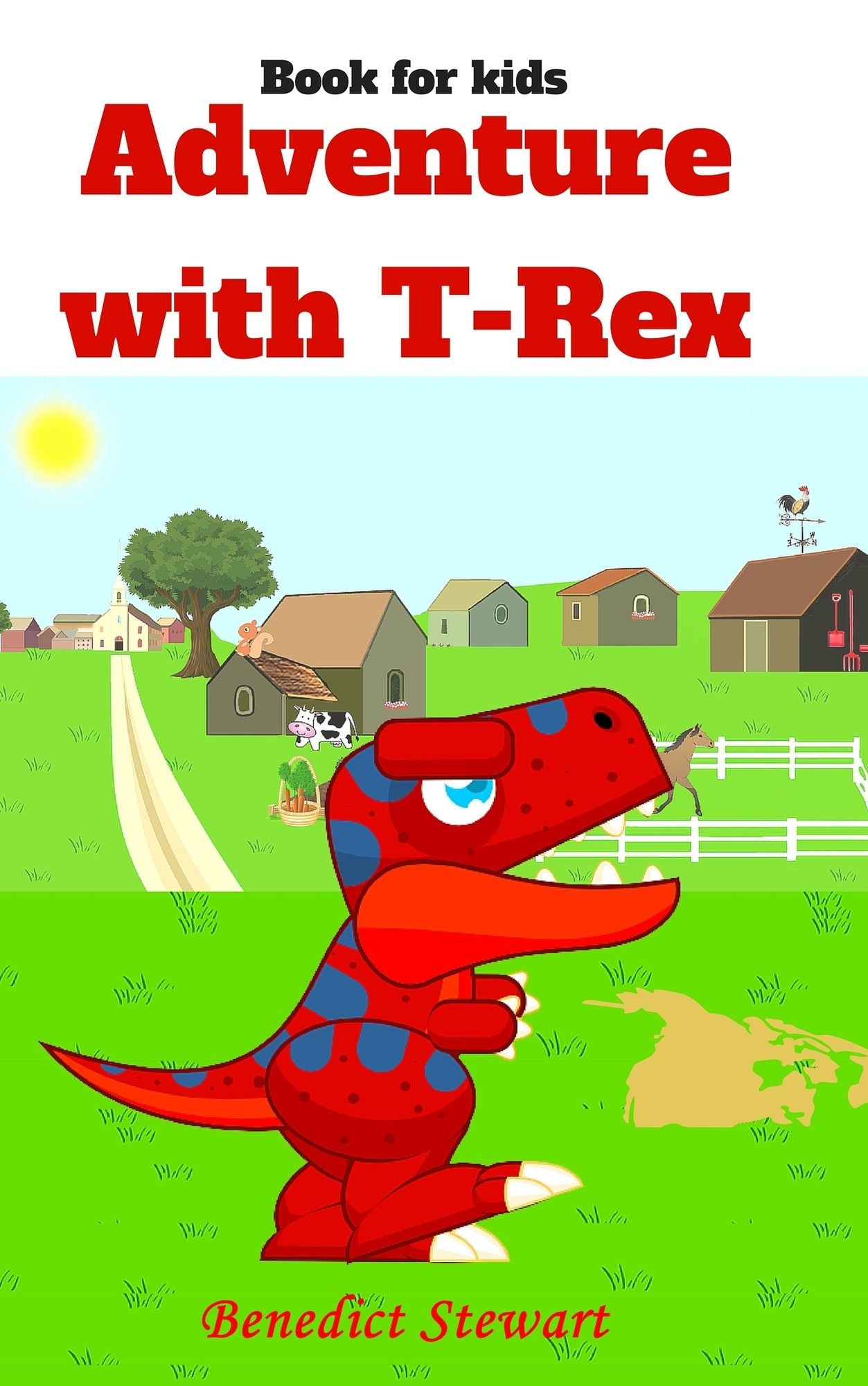 Adventure with T-Rex (Jurassic world illustrator book for kids)