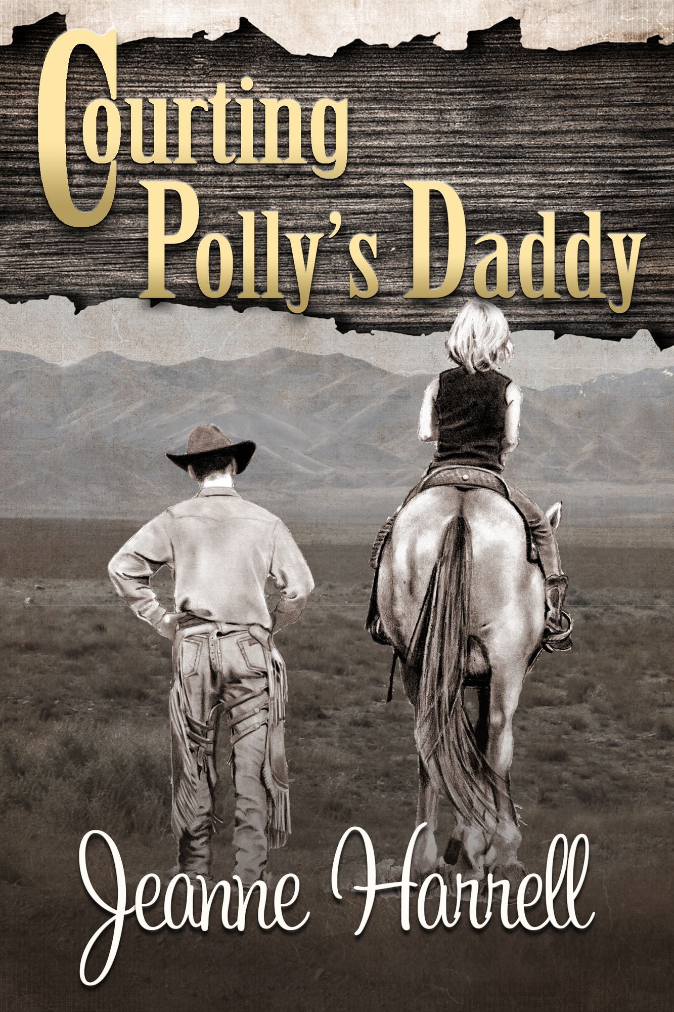Courting Polly's Daddy (These Nevada Boys series, Book 1)