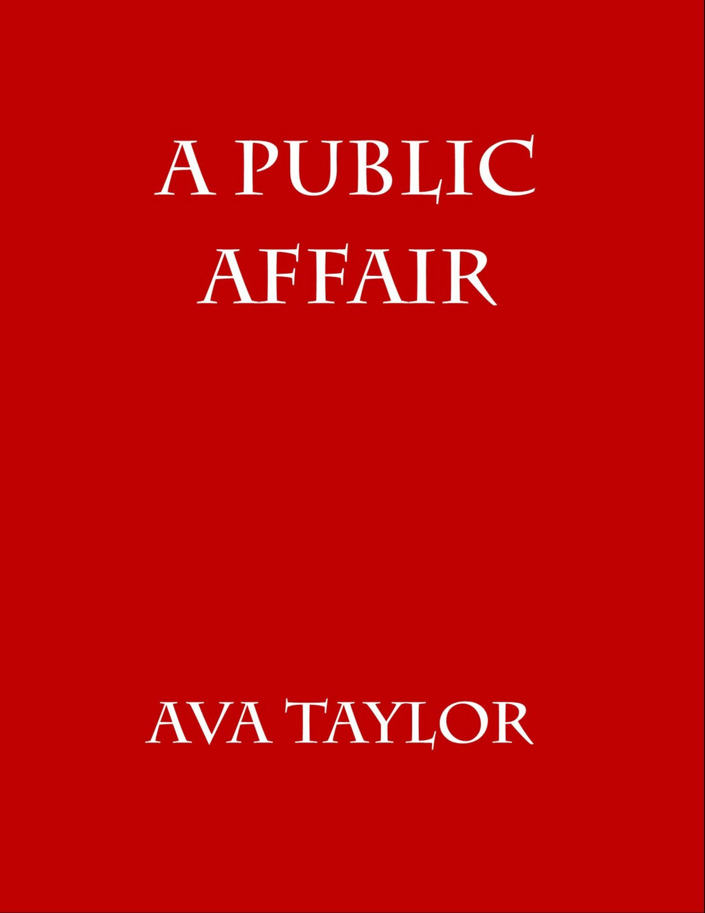 A Public Affair