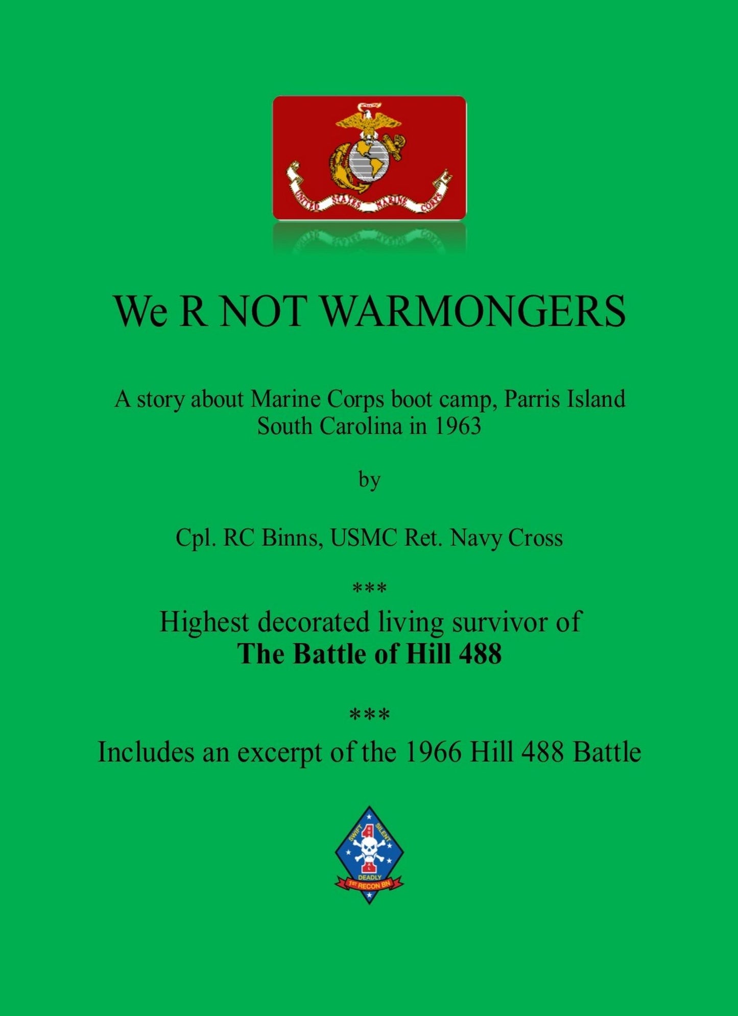 We R Not Warmongers
