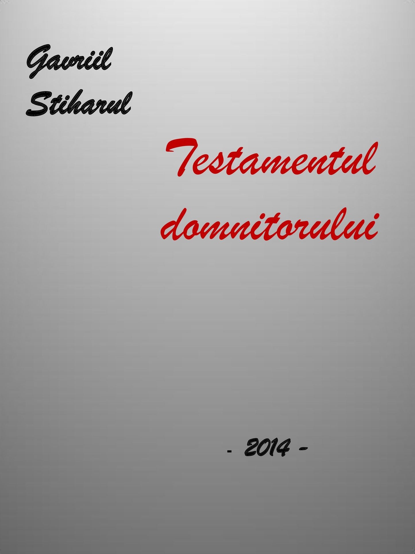 Testamentul domnitorului