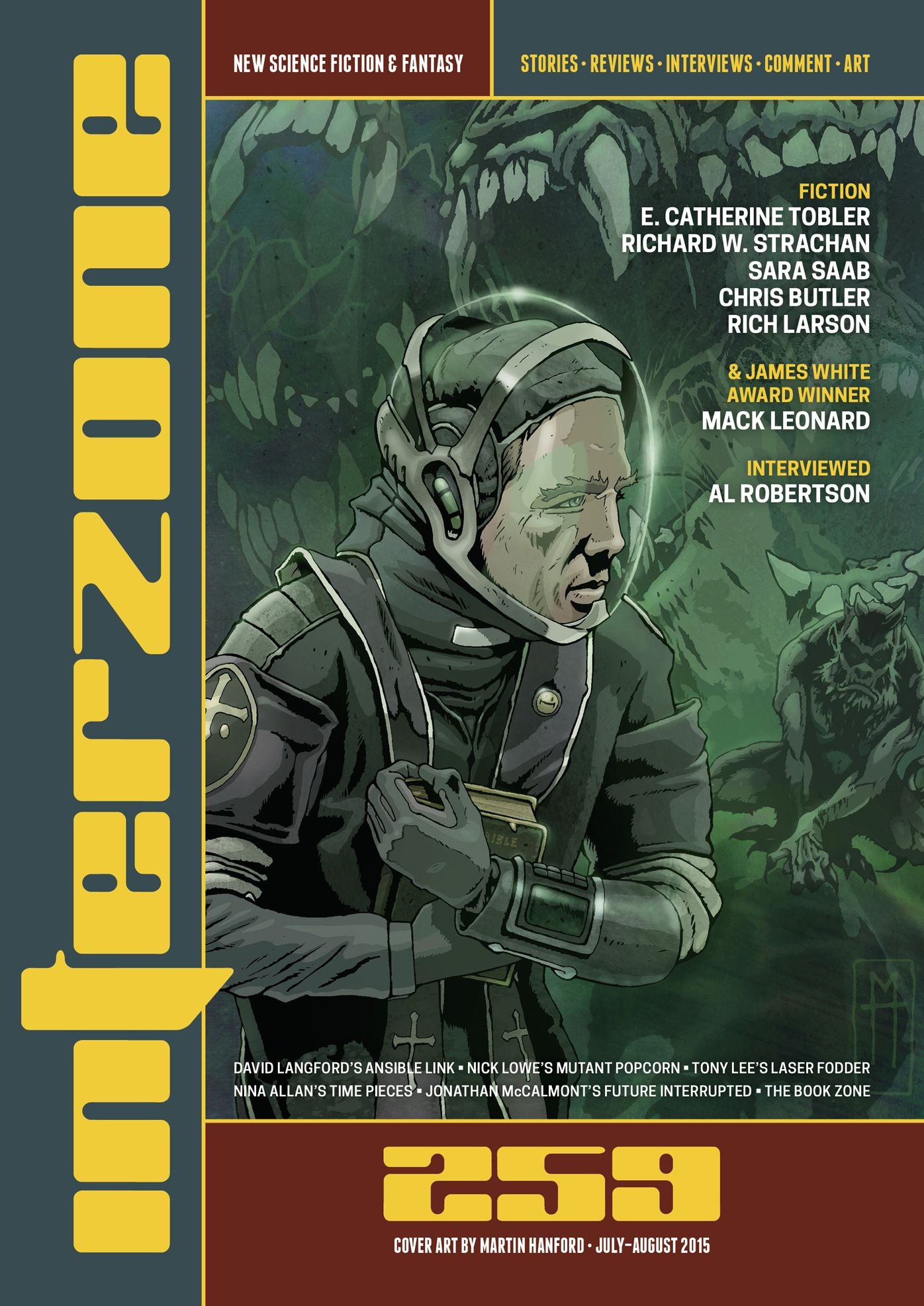 Interzone #259 Jul: Aug 2015
