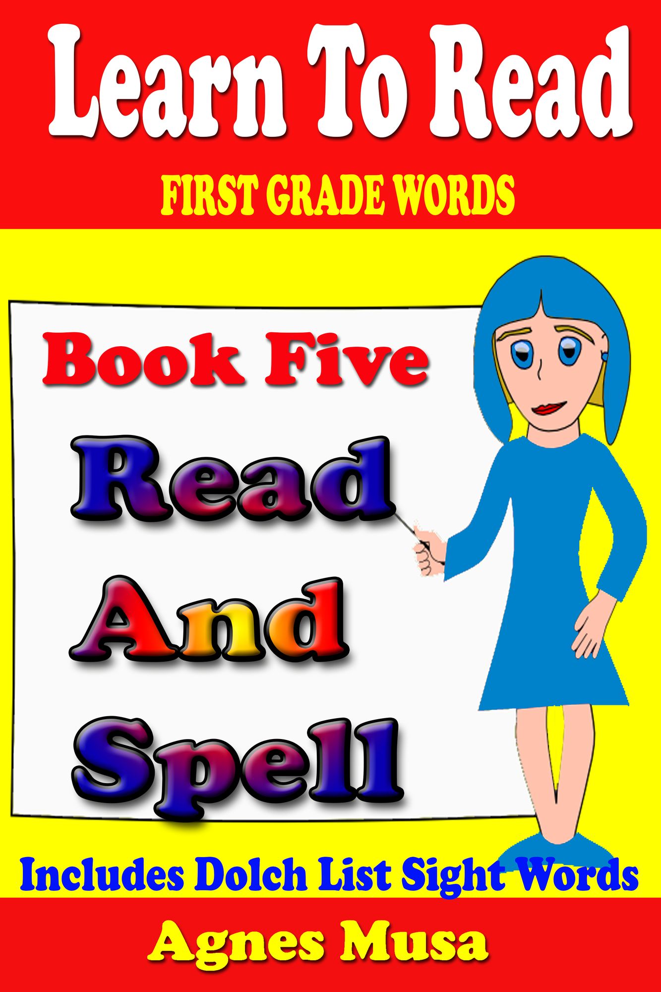 Book Five Read And Spell First Grade Words