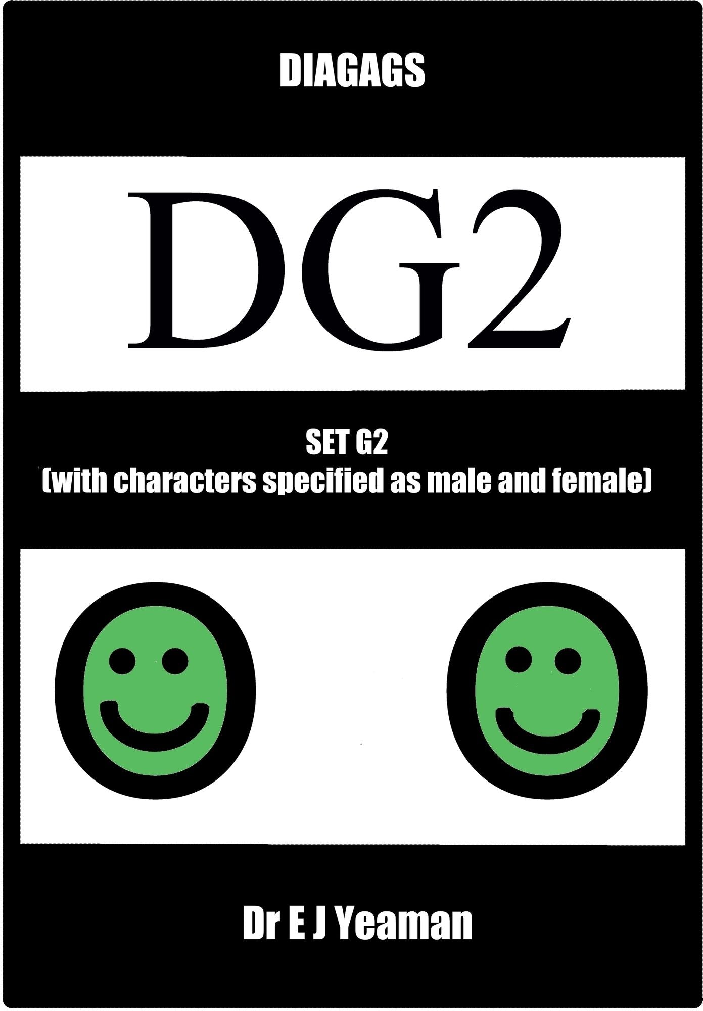 Diagags Set G2 (with Characters Specified as Male and Female)