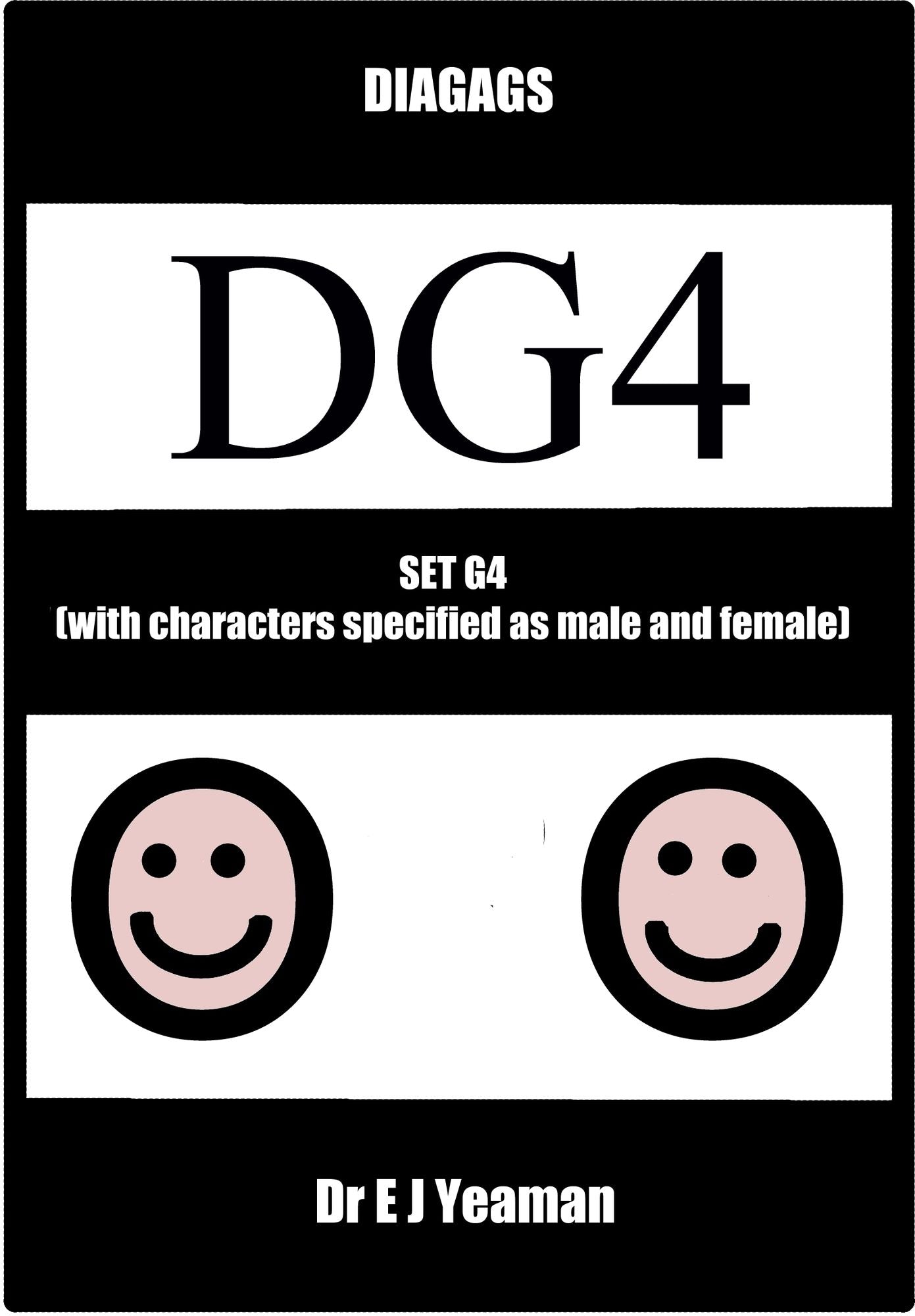 Diagags Set G4 (with Characters Specified as Male and Female)