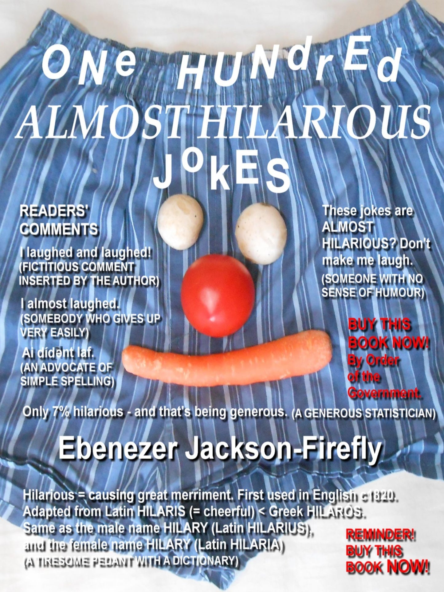 One Hundred Almost Hilarious Jokes