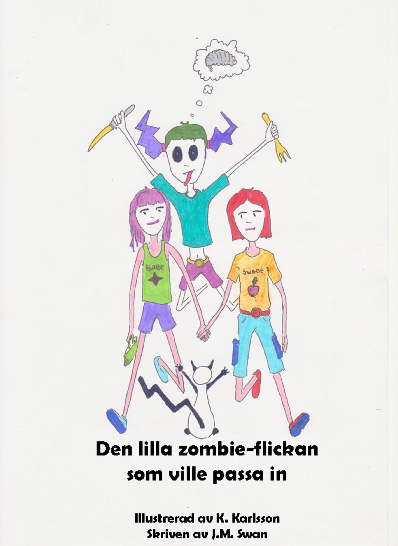 Den lilla zombie-flickan som ville passa in