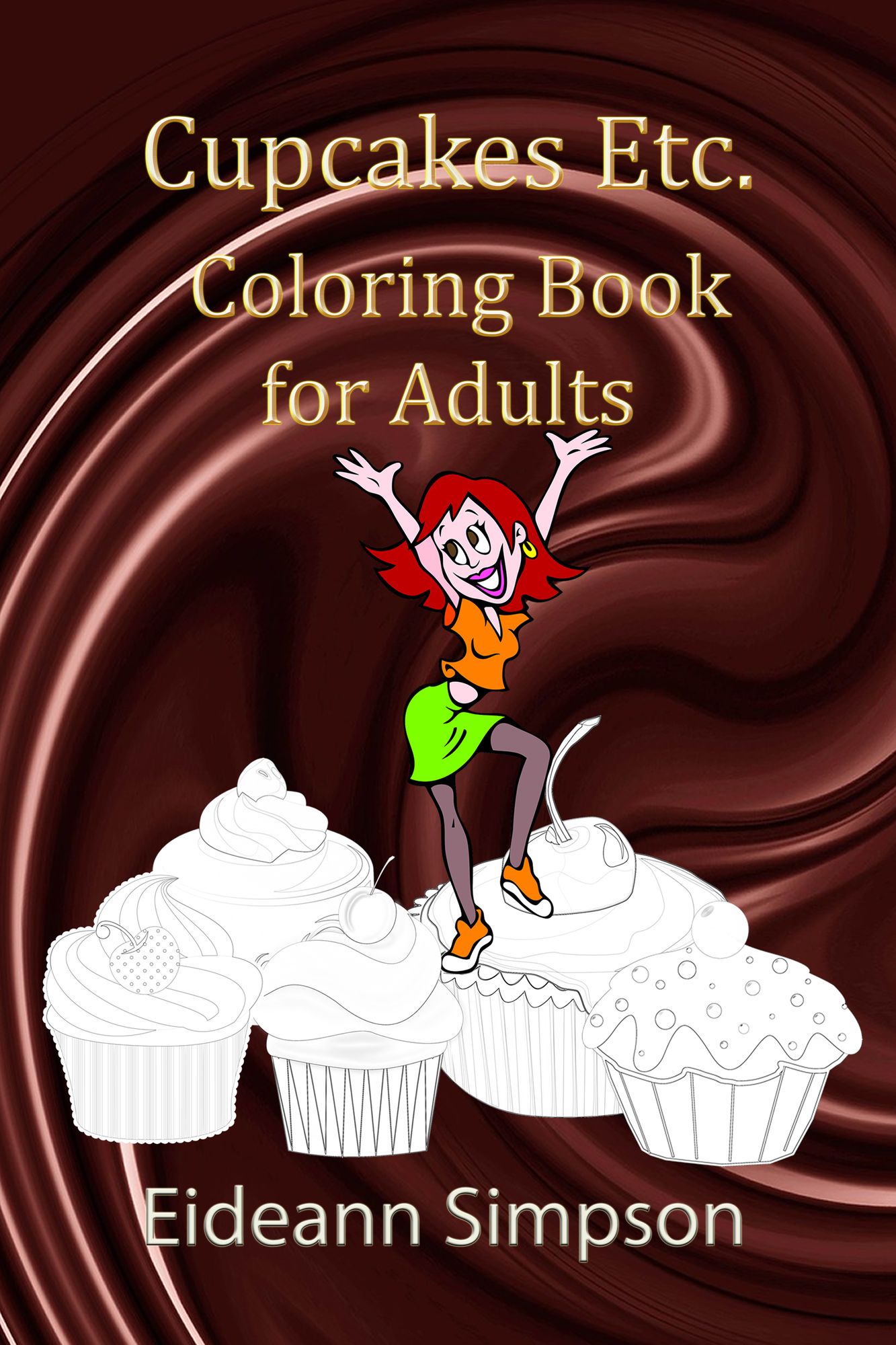 Cupcakes Etc.: Coloring Book for Adults