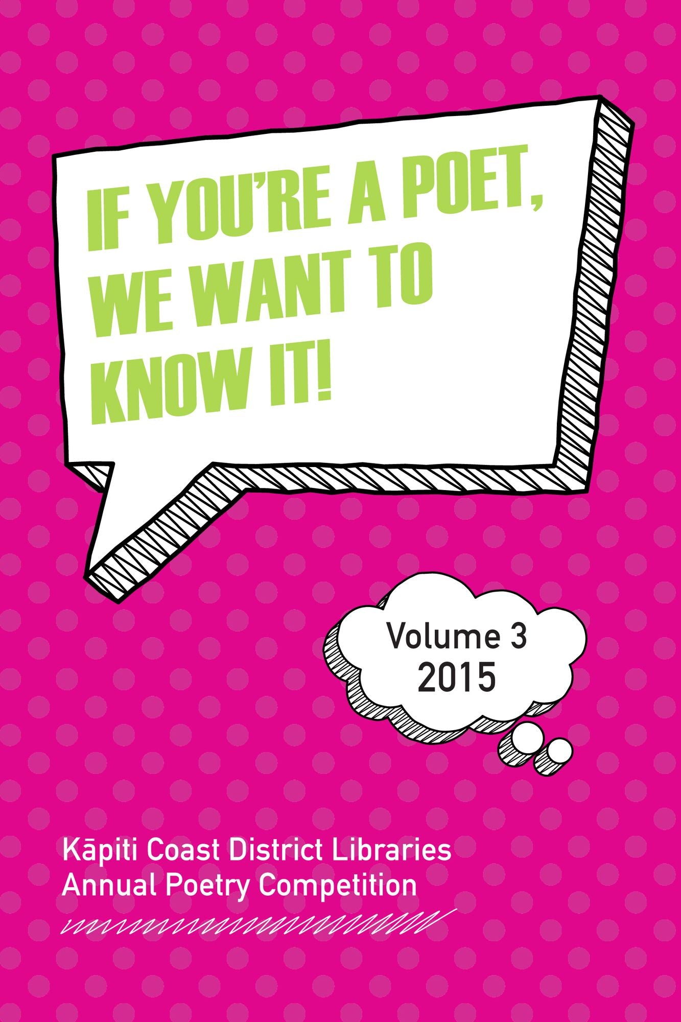 If You're a Poet, We Want to Know it! Volume 3