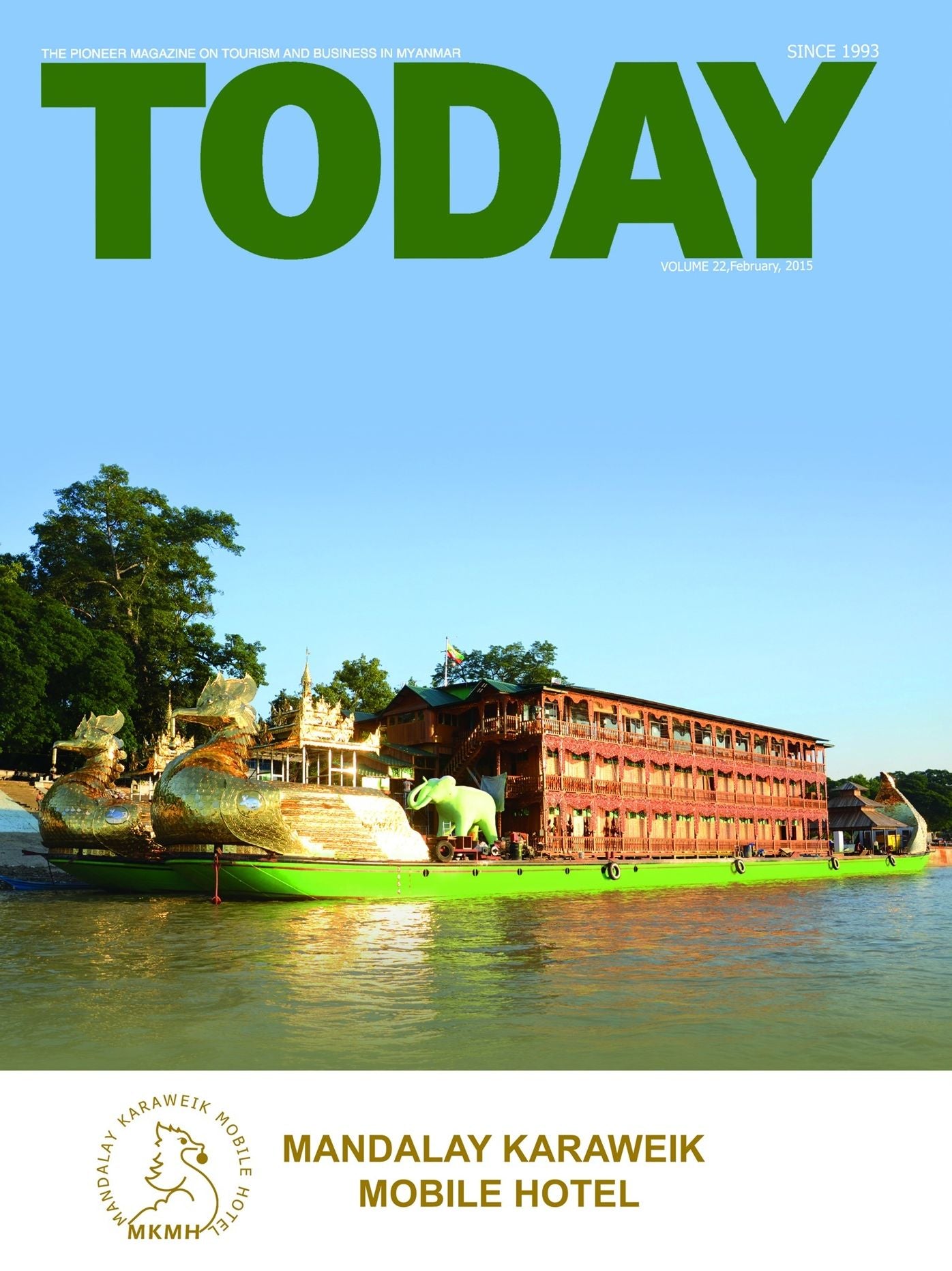 TODAY Tourism & Business Magazine, Volume 22, February, 2015