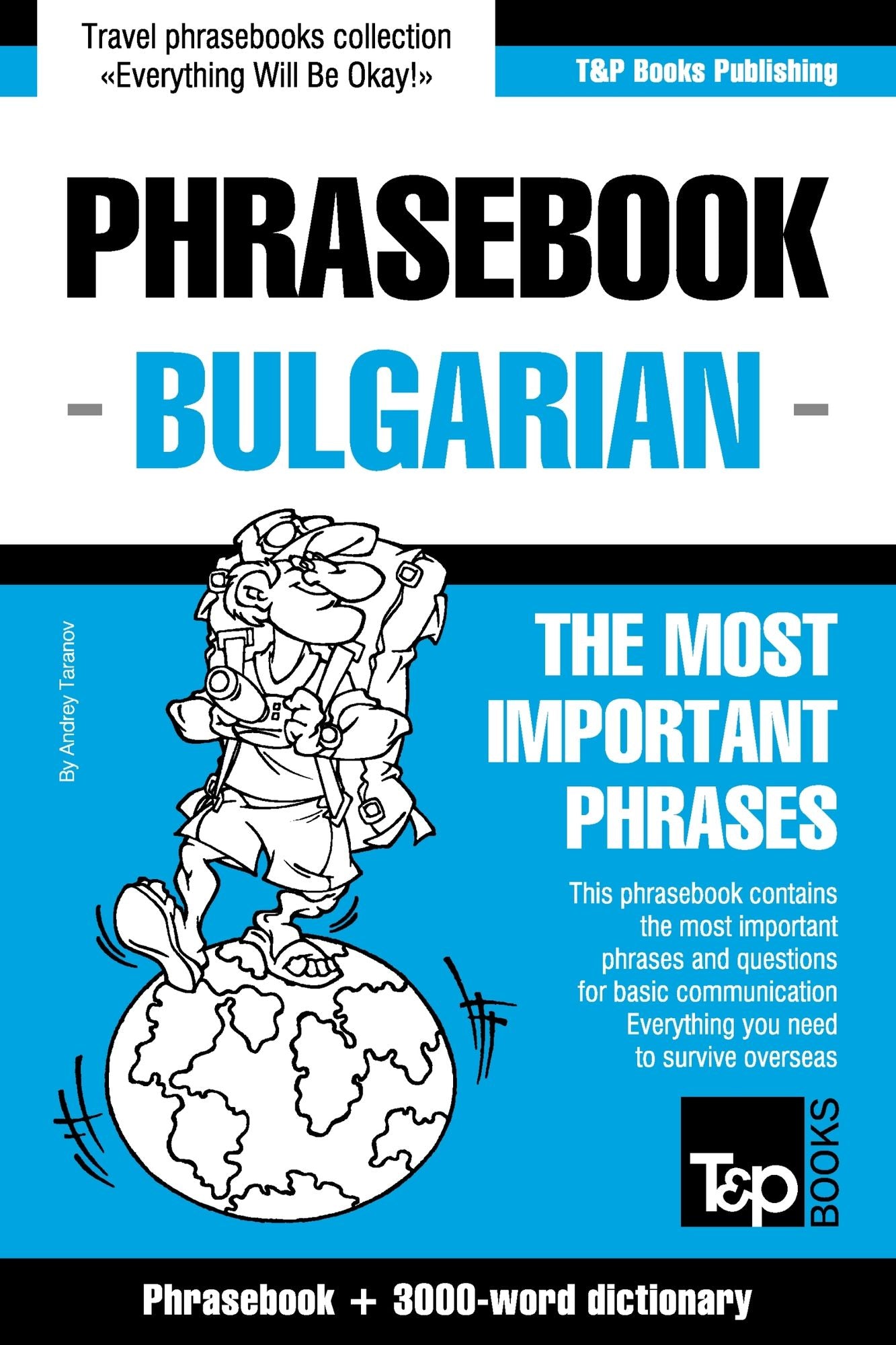 English-Bulgarian phrasebook and 3000-word topical vocabulary