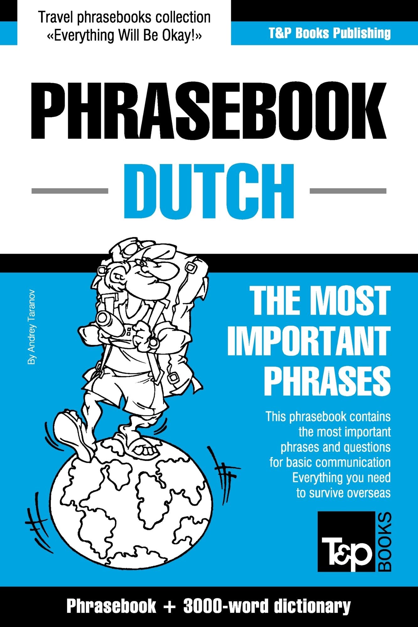 English-Dutch phrasebook and 3000-word topical vocabulary