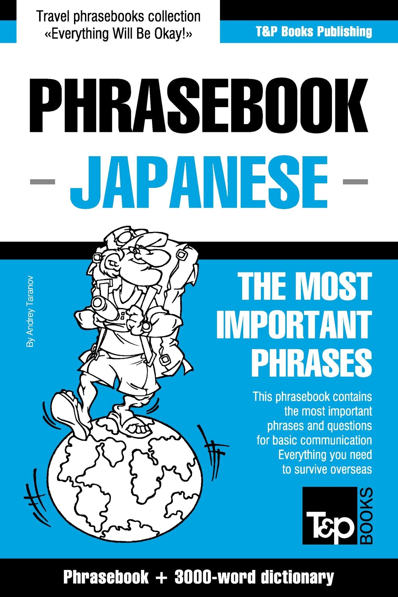 English-Japanese phrasebook and 3000-word topical vocabulary
