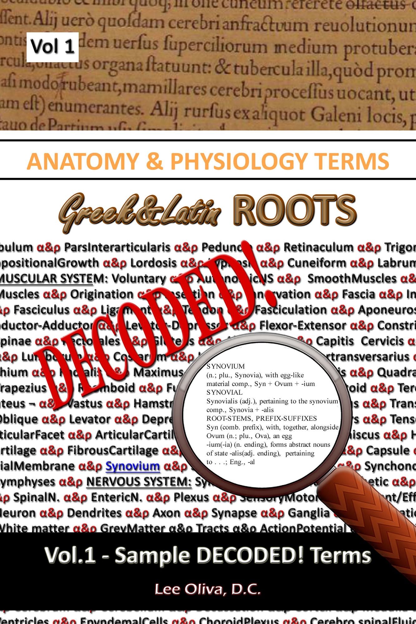 Anatomy & Physiology Terms DECODED! Vol.1: Sample DECODED! Terms