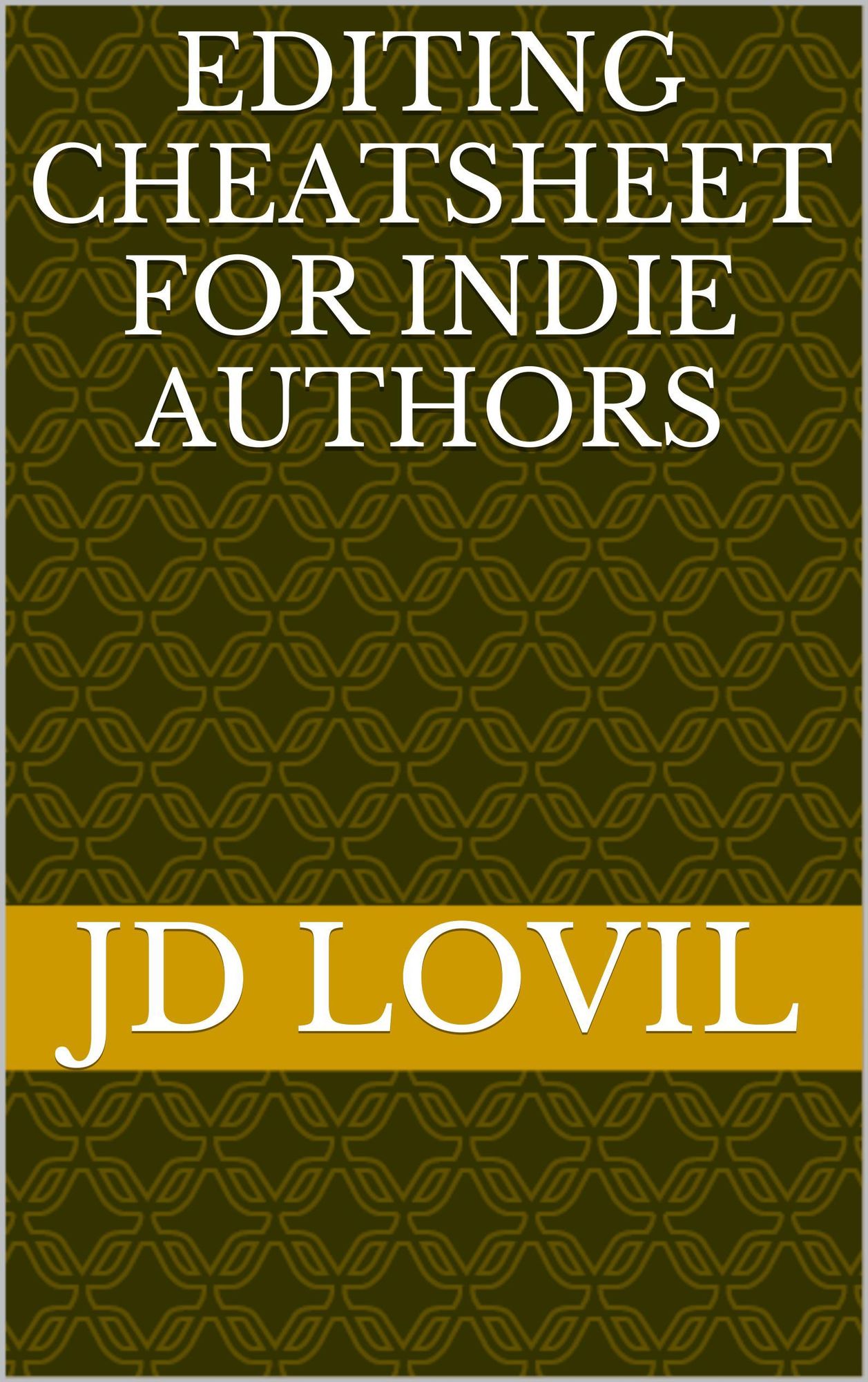 Editing Cheatsheet For Indie Authors
