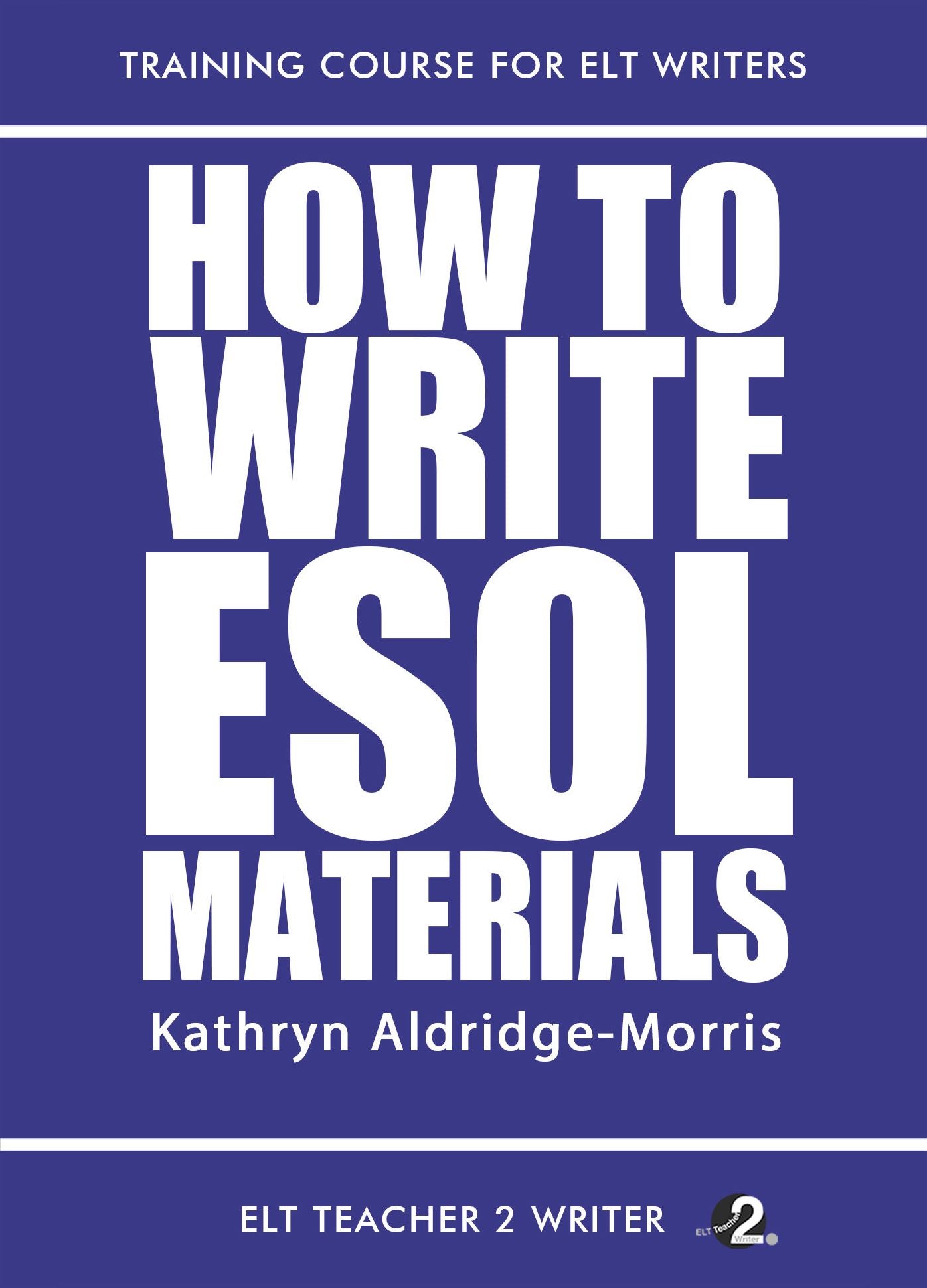 How To Write ESOL Materials