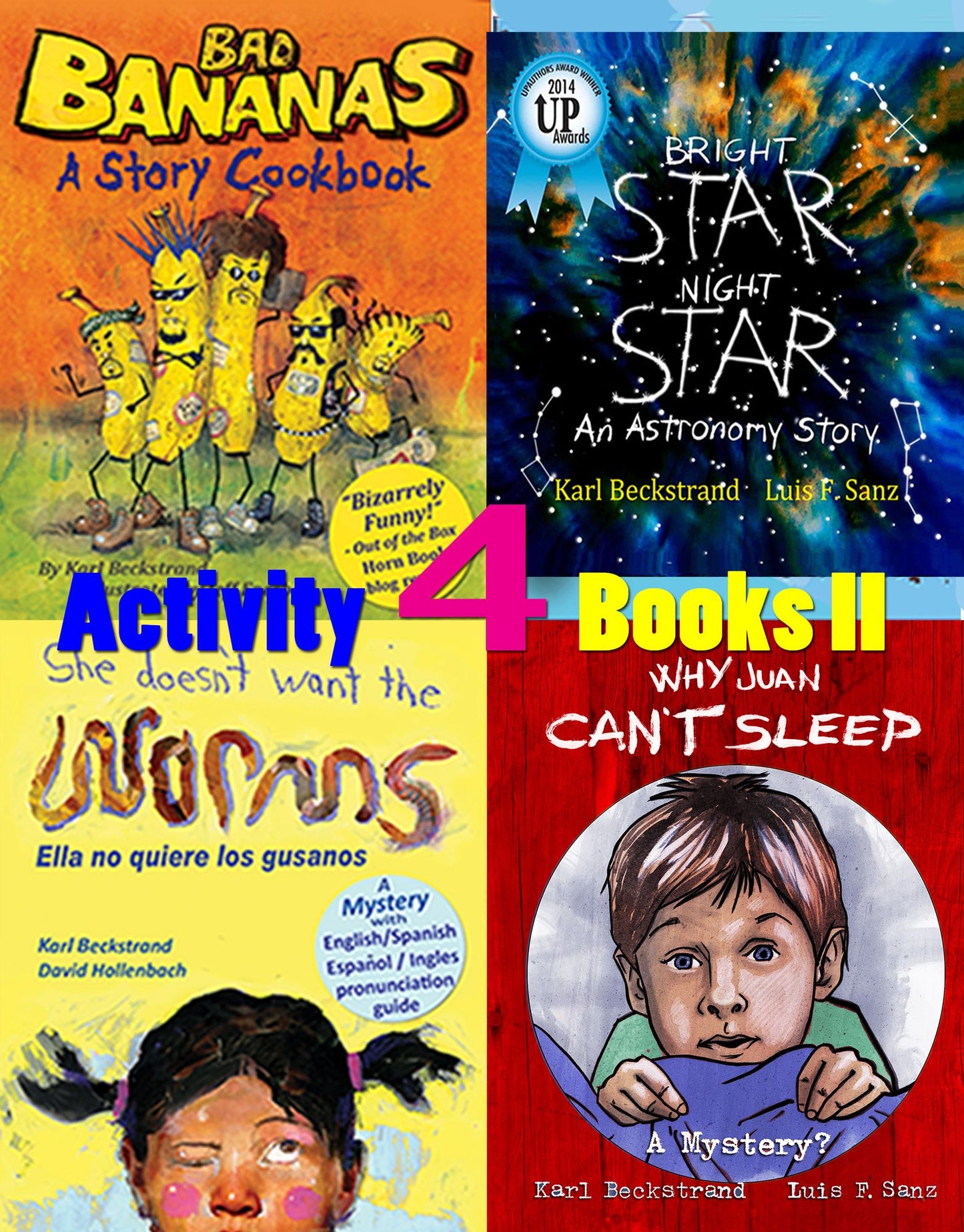 4 Activity Books Vol. II: Fun & Learning for Families