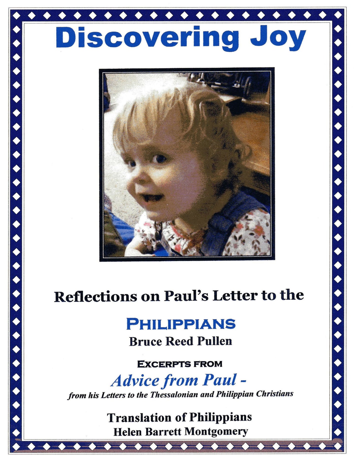 Discovering Joy: In Paul's Letter to the Philippians