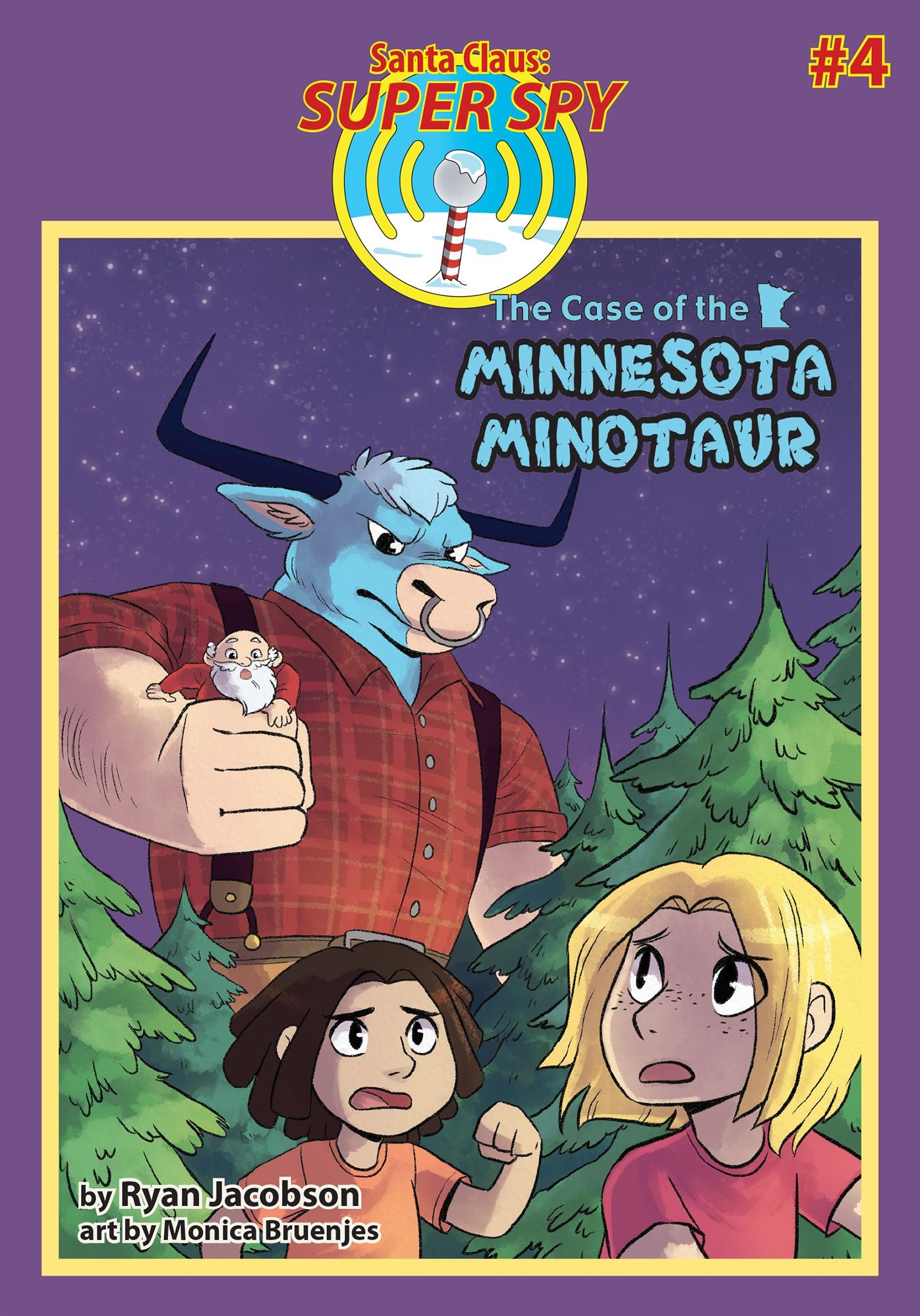 The Case of the Minnesota Minotaur (Santa Claus: Super Spy #4)