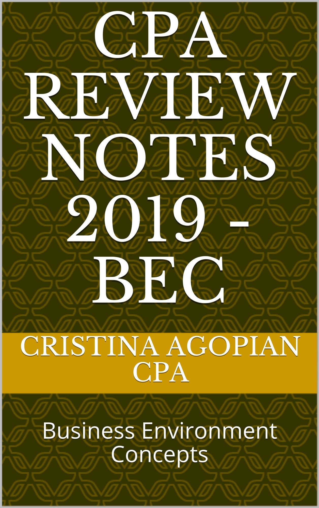 CPA Review Notes 2017 - BEC (Business Environment Concepts)