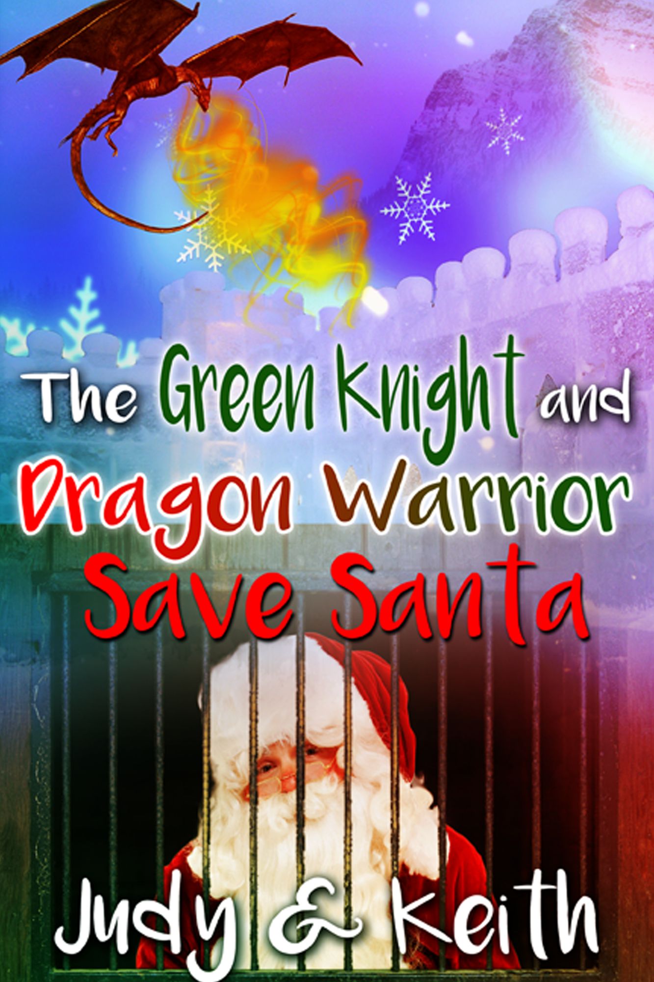 The Green Knight And The Dragon Warrior Save Santa
