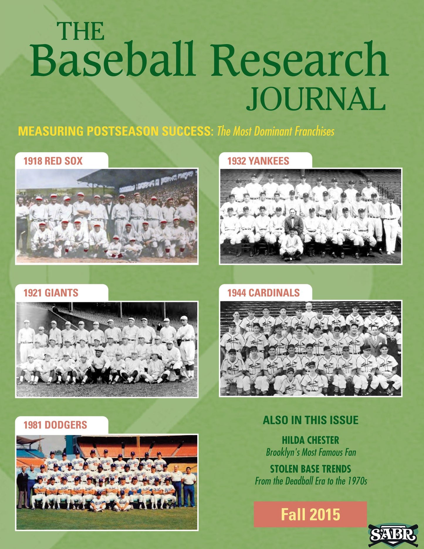 Baseball Research Journal Vol. 44 Issue 2
