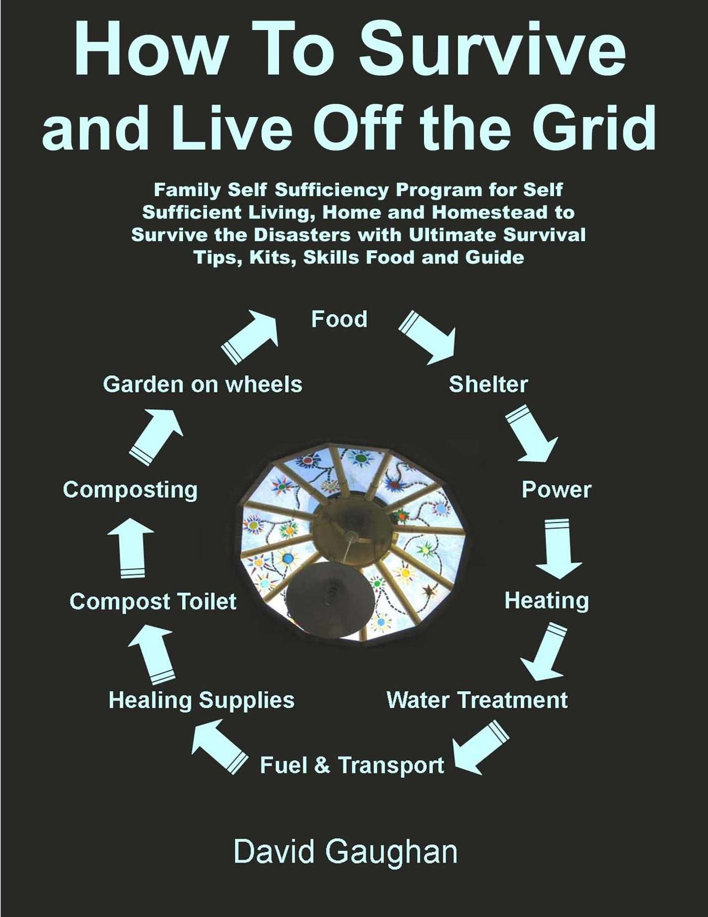 How To Survive and Live Off the Grid: Family Self Sufficiency Program for Self Sufficient Living, Home and Homestead to Survive the Disasters with Ultimate Survival Tips, Kits, Skills Food and Guide