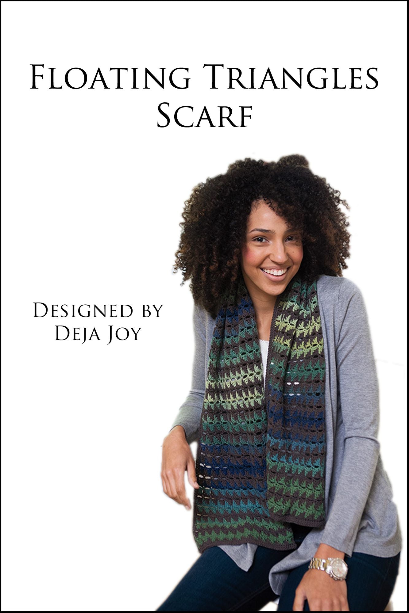 Floating Triangles Scarf